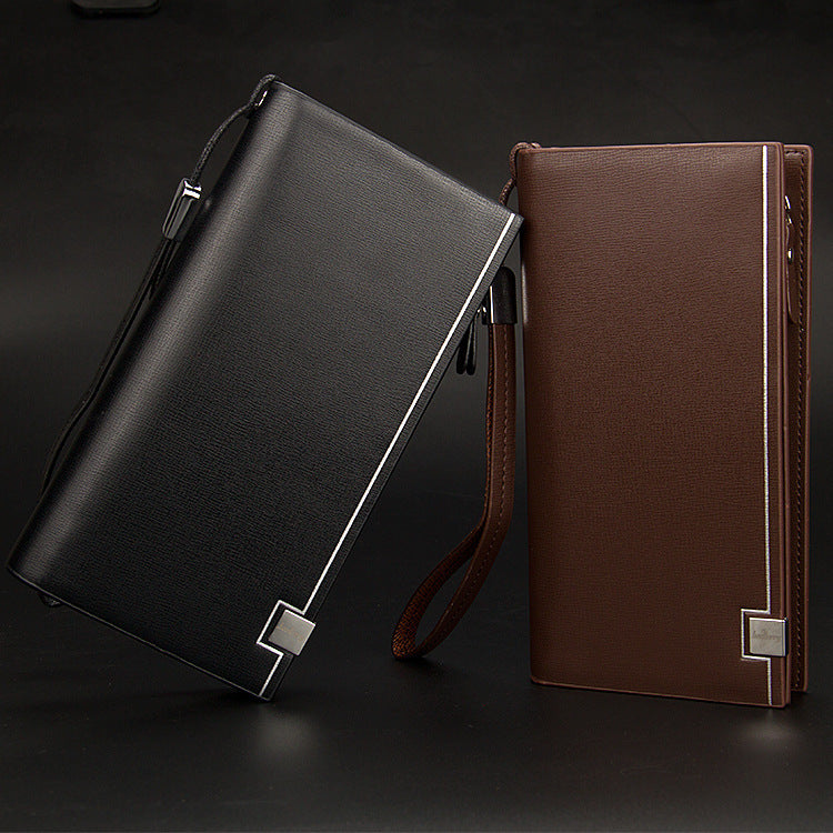 Baellerry Men's Multifunctional Long Wallet & Handbag