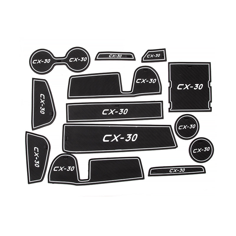 Anti-slip water coaster interior storage mat