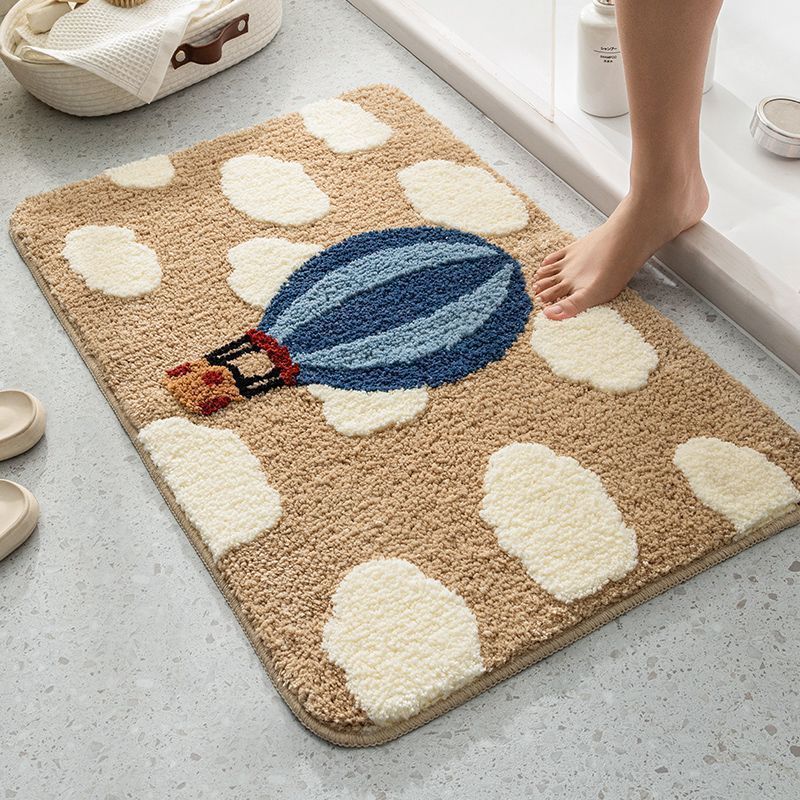 Cartoon Household Bathroom Mats – Absorbent Non-Slip Floor Rugs