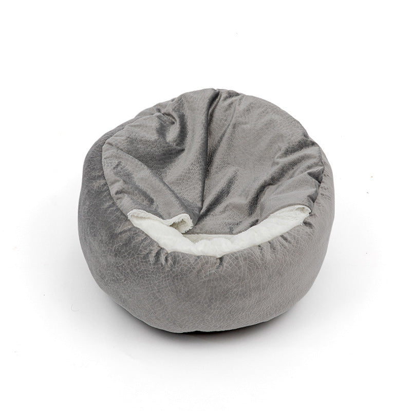 Cat Bed Four Seasons Creative Pet Cover Blanket Integrated Shell Shape