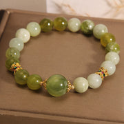 Women's Jade Bracelet Light Luxury Mori Style Xiuyan Green