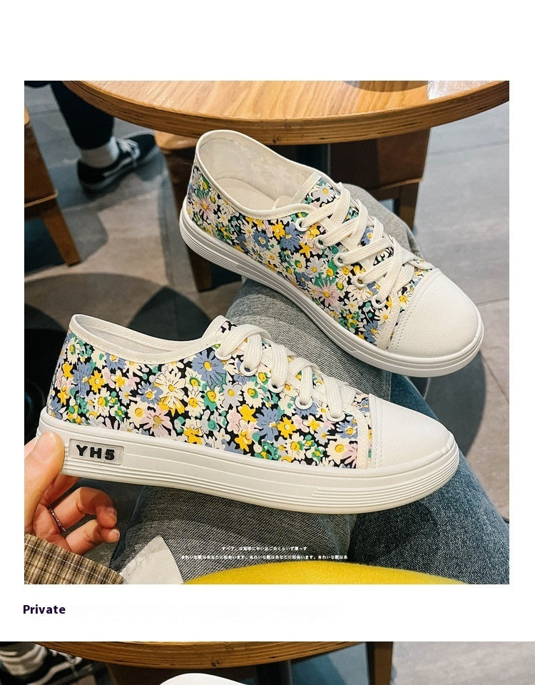Breathable Versatile Cross-border Student Cloth Shoes