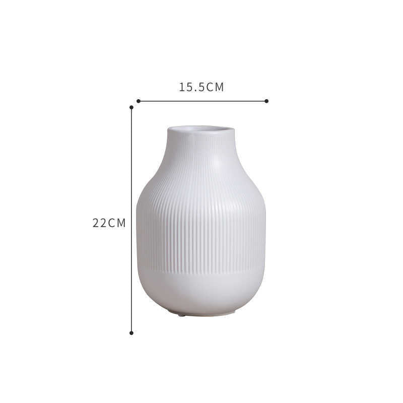 Morandi Color Ceramic Vase Ornament Nordic Simple