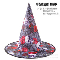 Color Witch Hat Skull 1