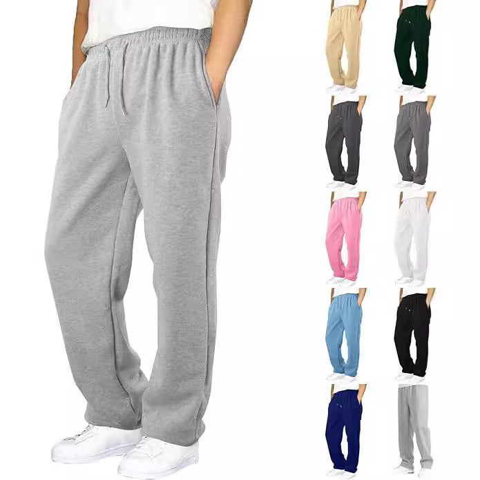 Men’s Sweatpants – Straight Loose Leisure All-Matching Joggers