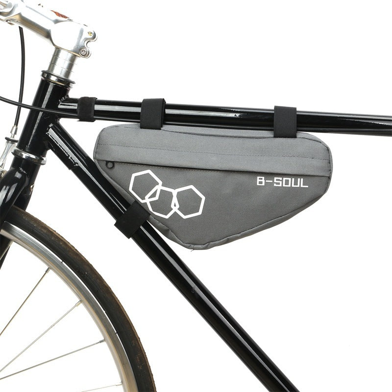 Mountain bike hard shell triangle bag