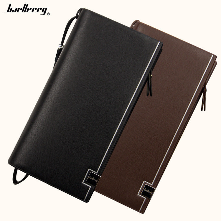 Baellerry Men's Multifunctional Long Wallet & Handbag