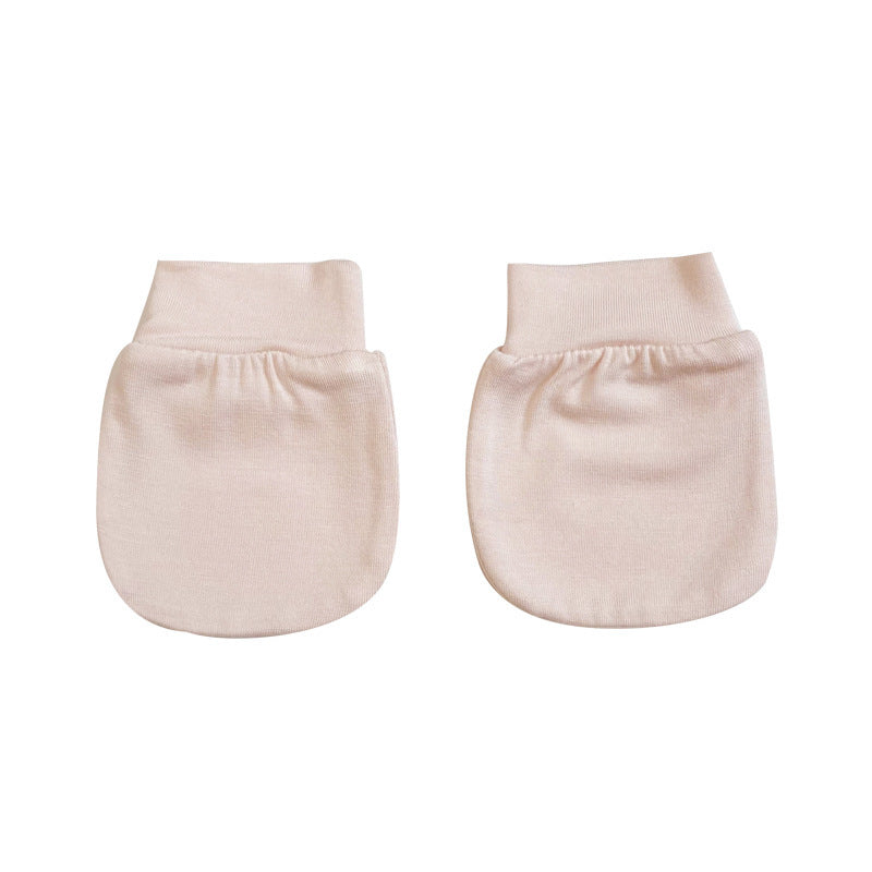 Bamboo Fiber Baby Mittens – Soft Anti-Scratch Gloves