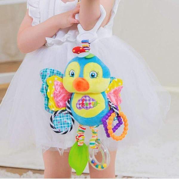 Soft Plush Polyester Stroller Hanging Toys Unisex Baby