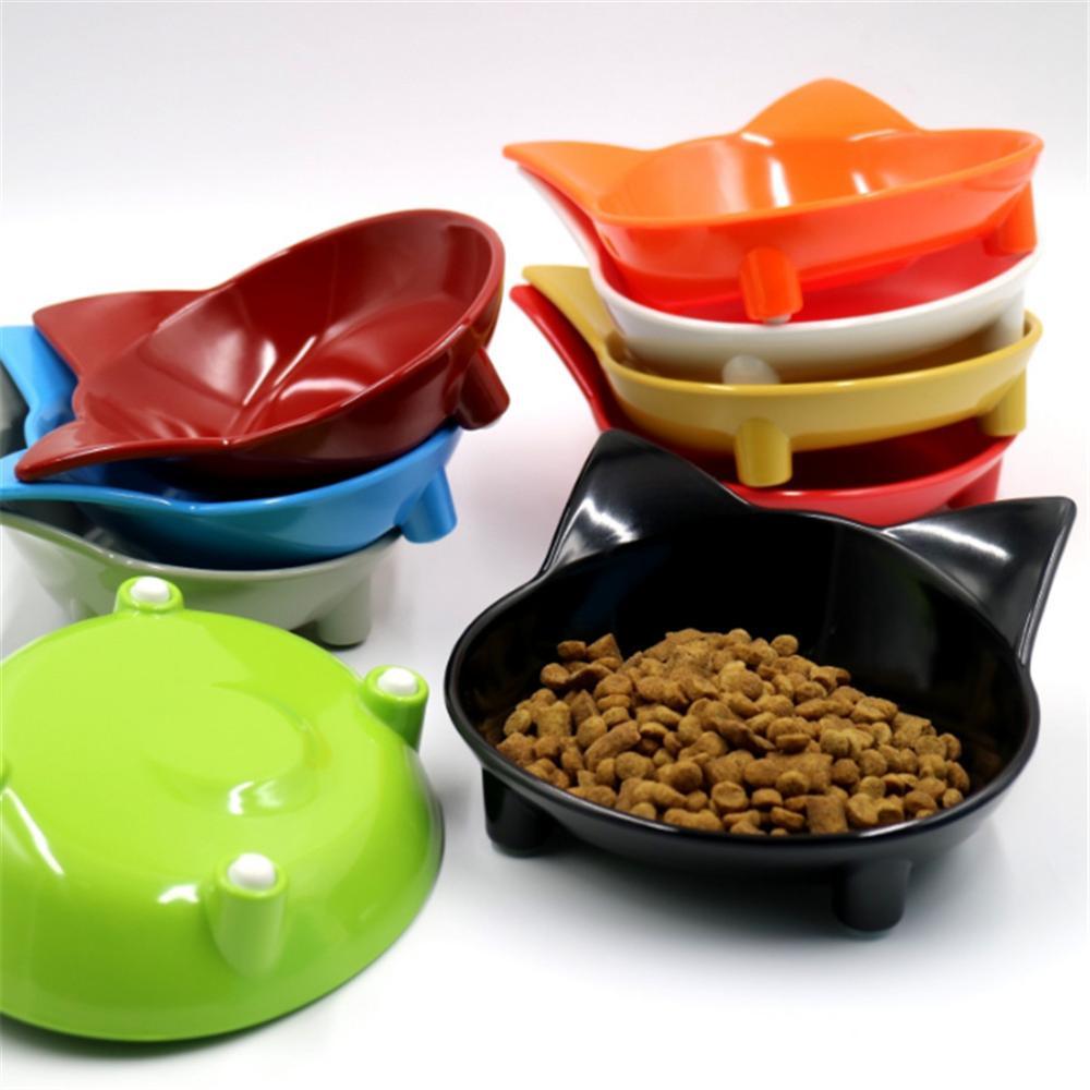 Cute Cat-shaped Pet Bowl