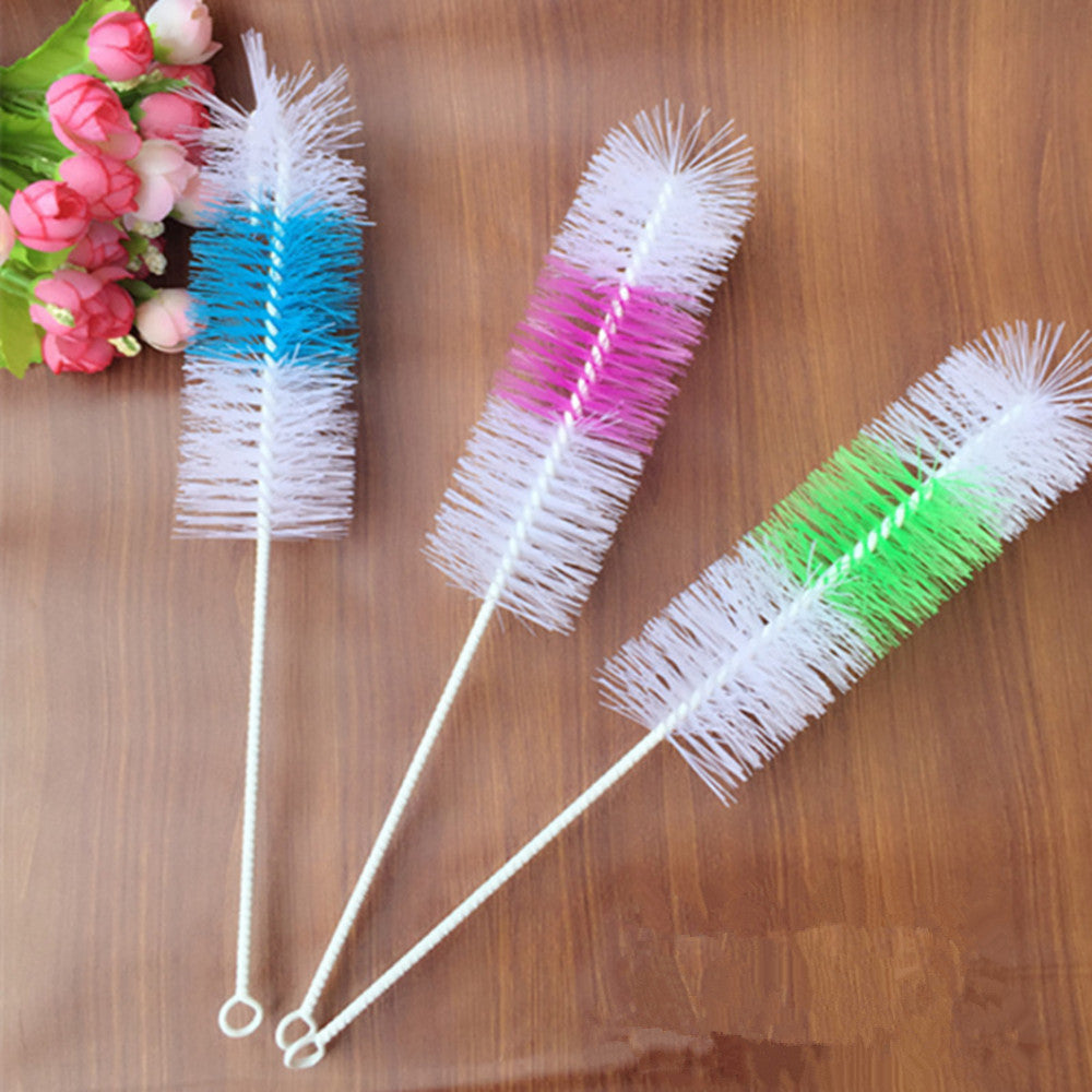 Baby Bottle and Cup Cleaning Brush Set – Long Handle for Bottles and Glasses