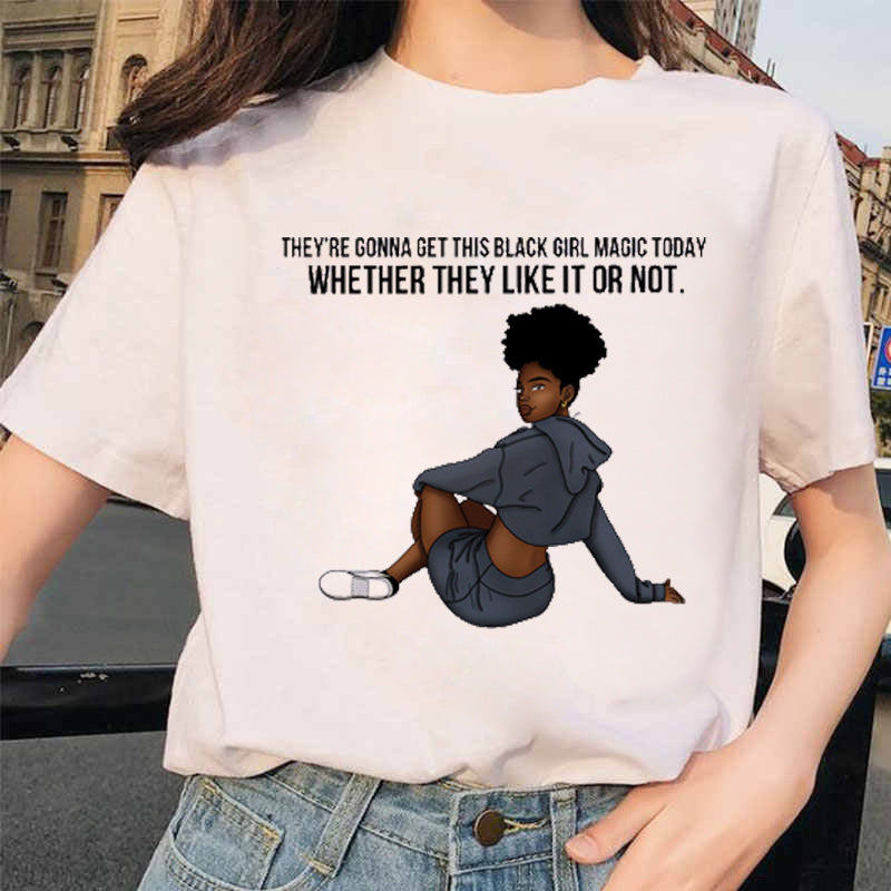 Printed short sleeve T-shirt for men and women