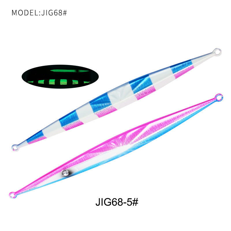 Luminous Iron Plate Lead Bait Sea Fishing Lure Bionic Bait
