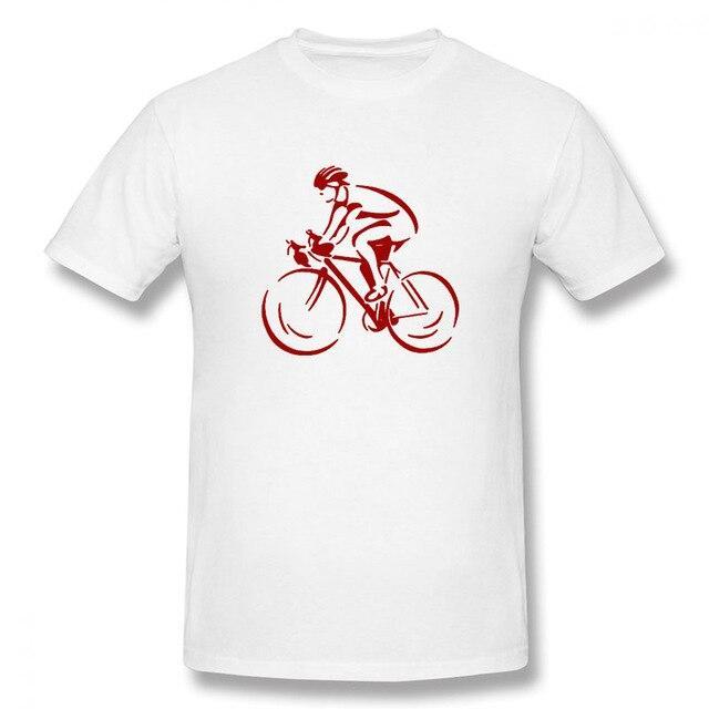 Bicycle print T-shirt