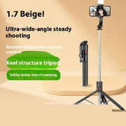 Selfie Stick Portable Tripod Bluetooth Telescopic Rod