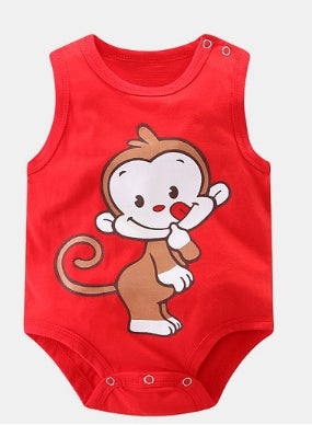 Sleeveless Baby Rompers – Newborn Clothes