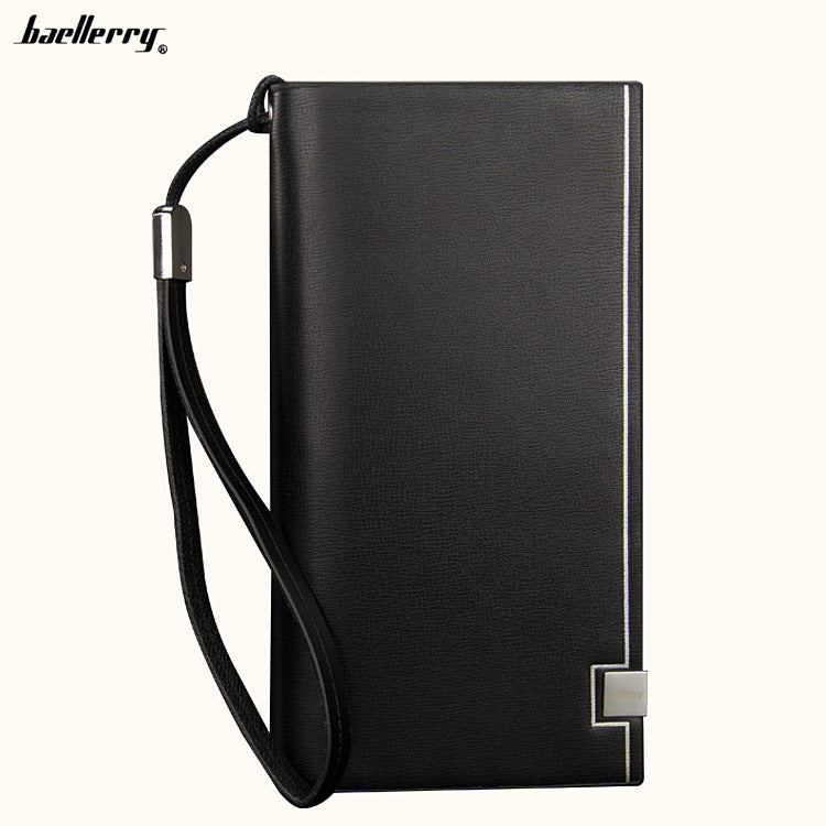 Baellerry Men's Multifunctional Long Wallet & Handbag