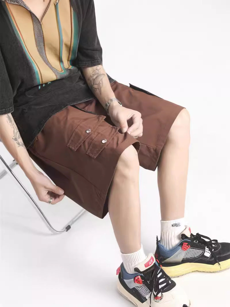 Fashion American Functional Charging Shorts Men