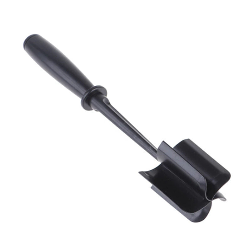 5-Blade Heat-Resistant Nylon Meat Chopper – Non-Scratch Potato Masher & Ground Beef Smasher