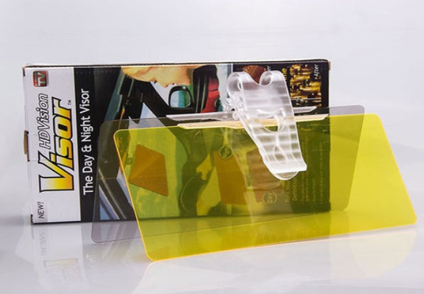 HD Car Anti-Glare Day & Night Vision Driving Visor – Sunshade Extender for Safe Driving