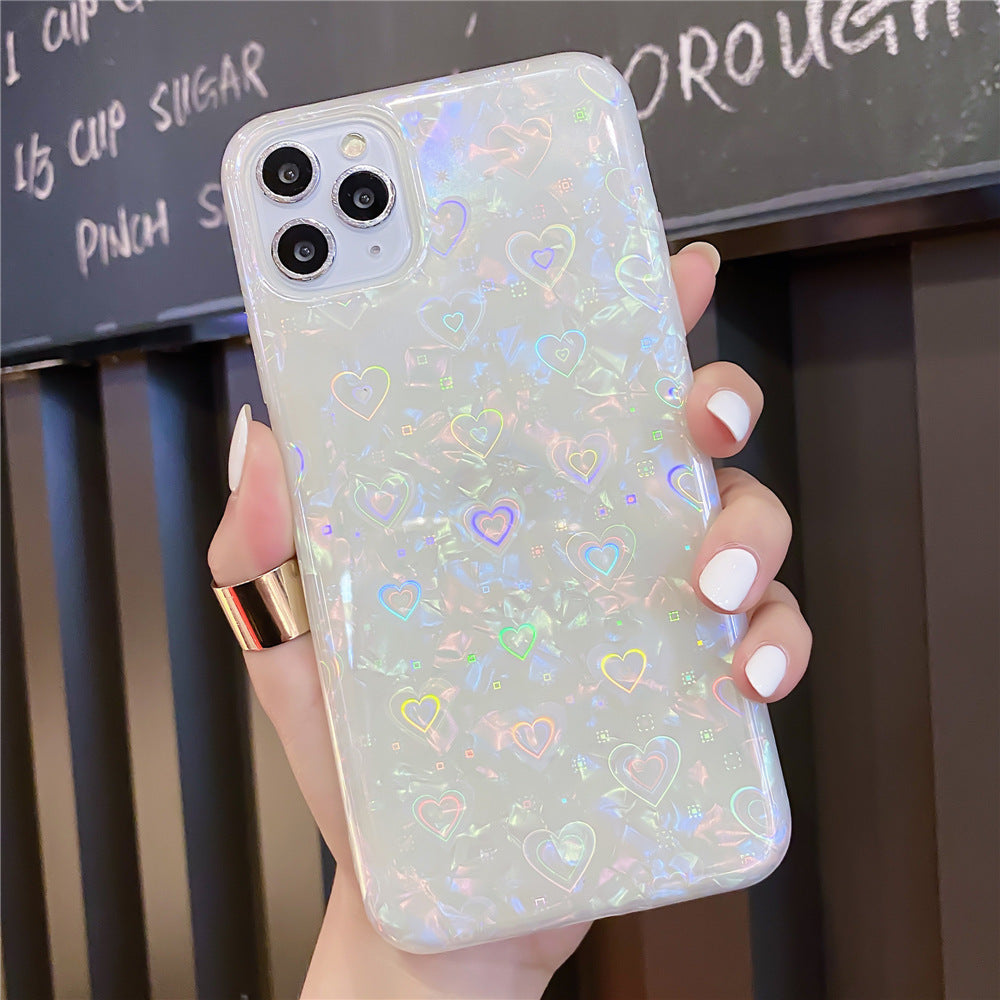 Colorful Shell Pattern Mobile Phone