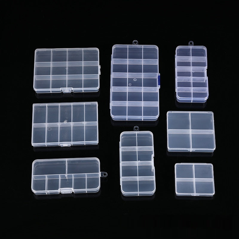 Transparent Storage Jewelry Tool Box Plastic Storage Box