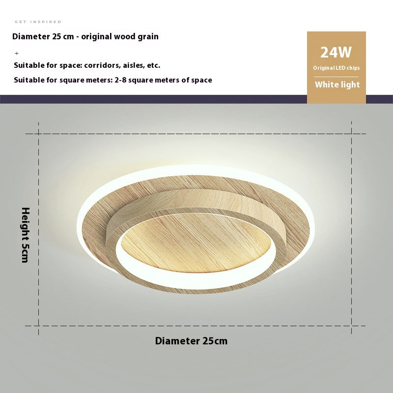 Led Hallway Light Entrance Foyer Nordic Simple Corridor Aisle Light Ceiling Luminaire Surface Mounted Luminaire