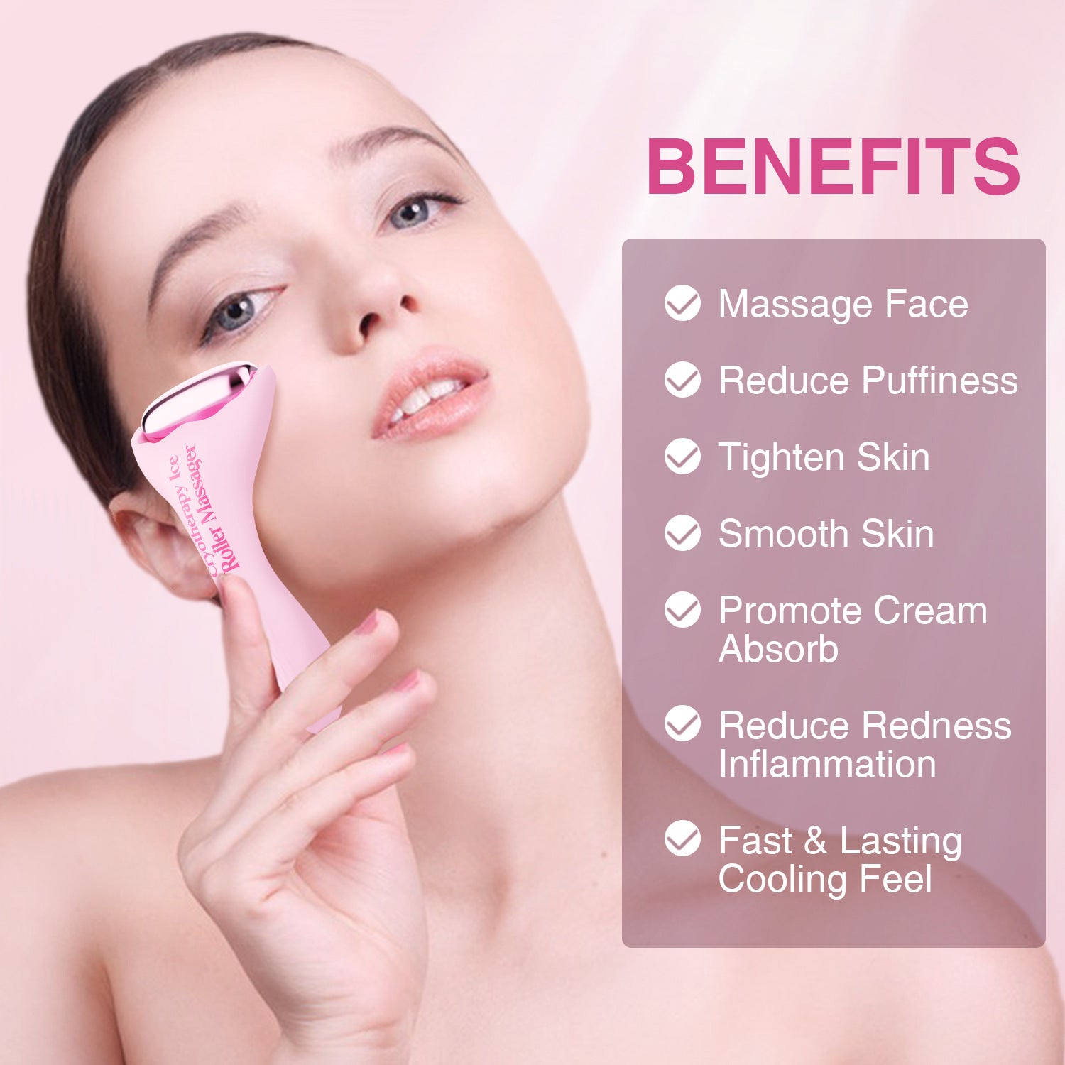 Roller Beauty Instrument – Facial Massage & Absorption Enhancer