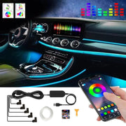 Car USB LED Atmosphere Light – Dashboard & Interior Accent Lamp