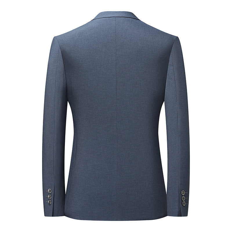 Spring And Autumn Thin Men's Suit Non-ironing Slim Fit