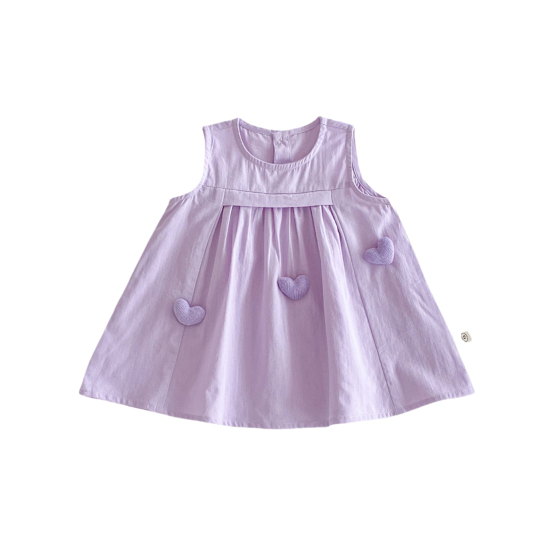 Girl's Love Princess Dress Children's Vest Dress