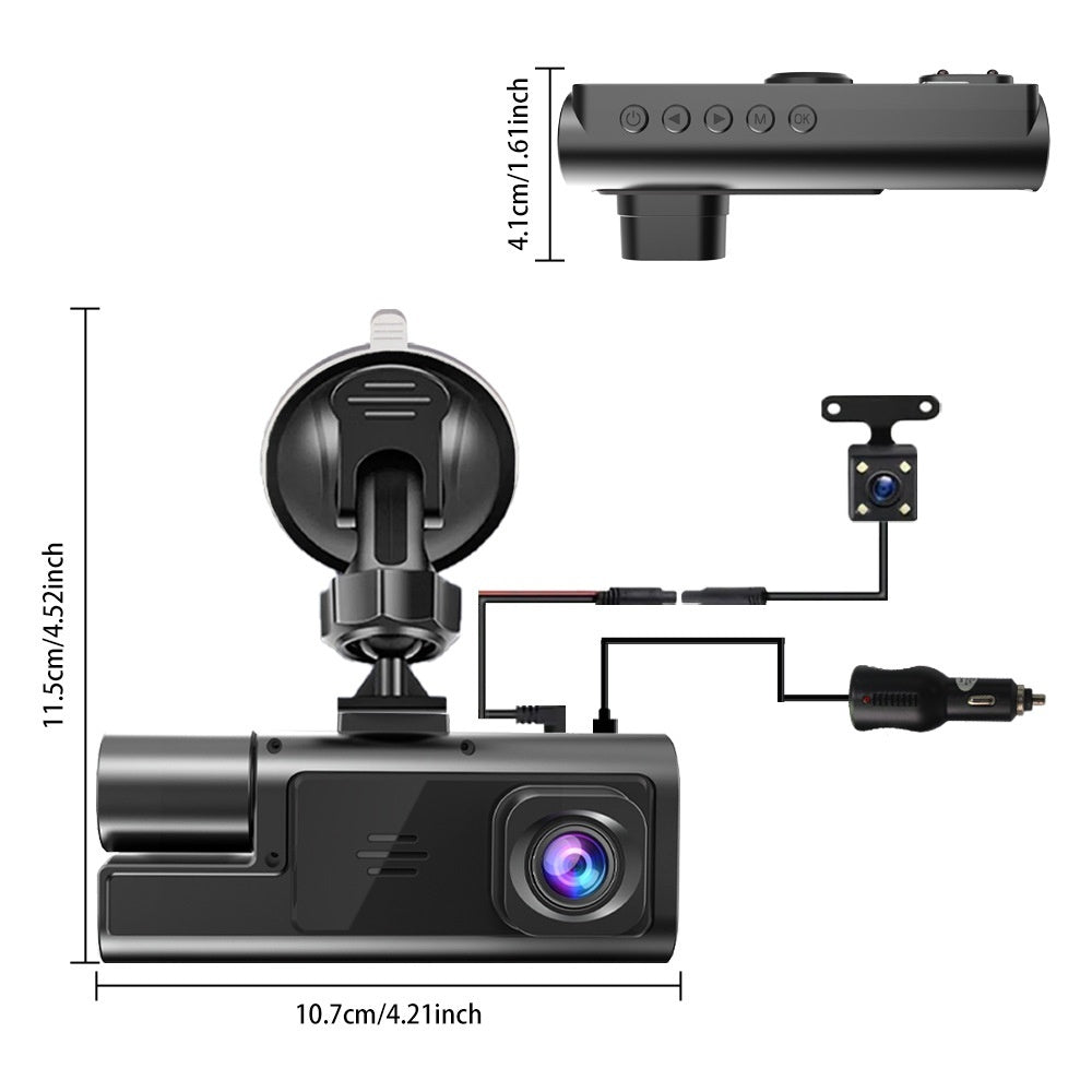 WiFi Driving Recorder – Phone Interconnection & Reversing Camera