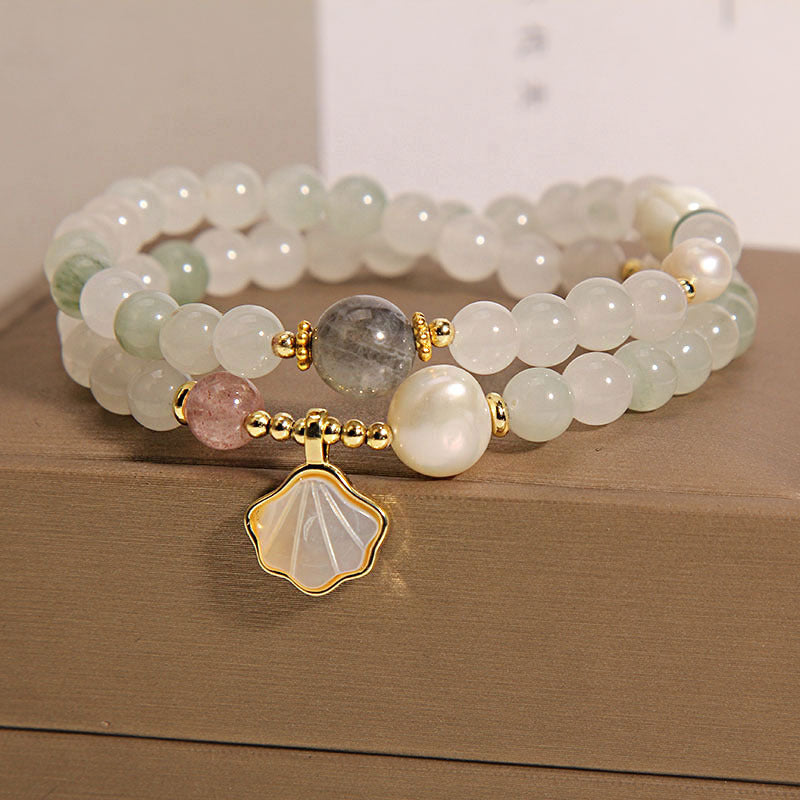 Tianshan Emerald Green Crystal Bracelet Artistic