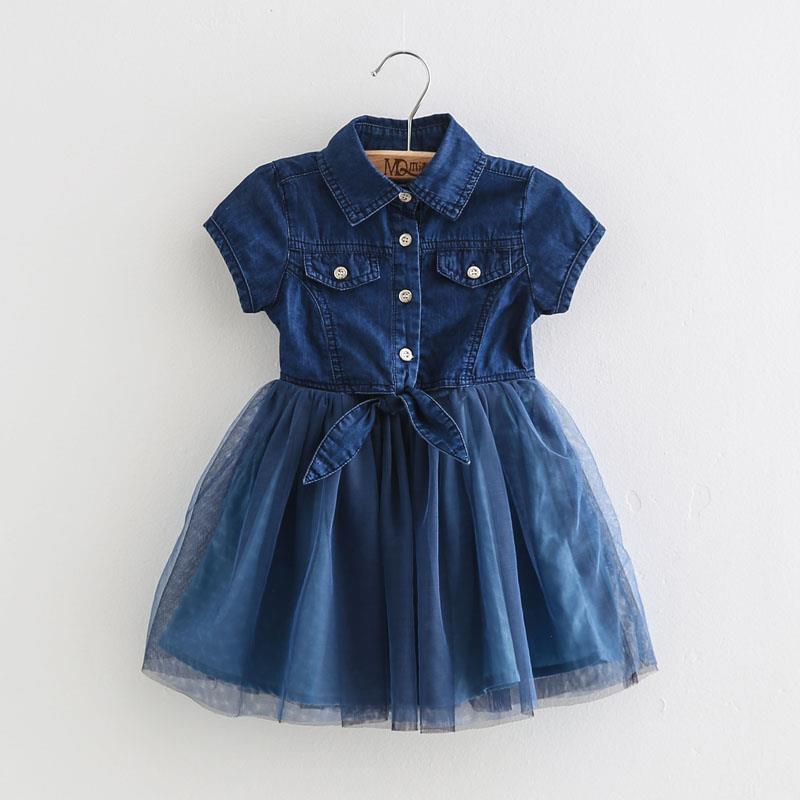 Womens Denim Short Sleeve Casual Dress Relaxed Fit Everyday