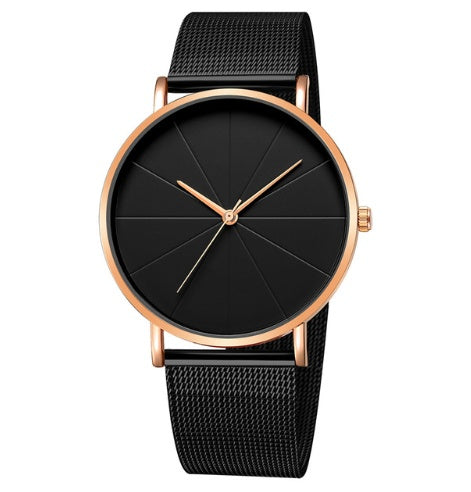 Men’s Luxury Military Sport Quartz Watch – Stainless Steel with Date Display