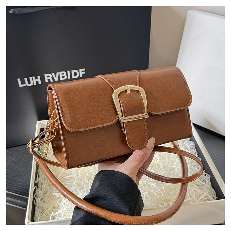 One Shoulder Crossbody Small Square Bag Women