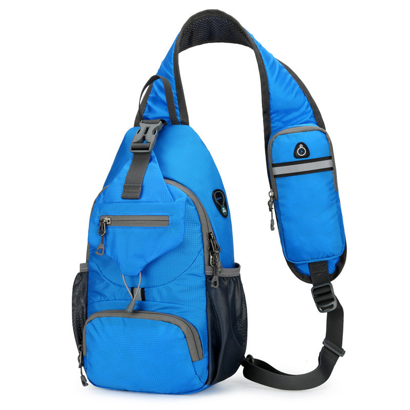 Men's Lightweight Outdoor Trendy Nylon Multifunctional Waist Bag