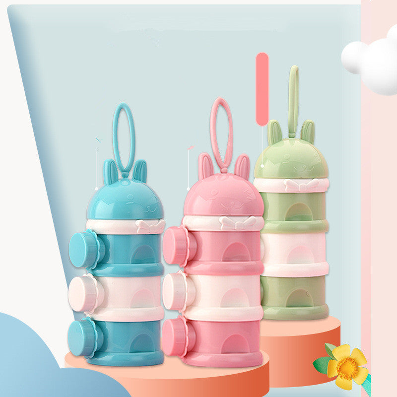 Portable Snack and Milk Powder Storage Box