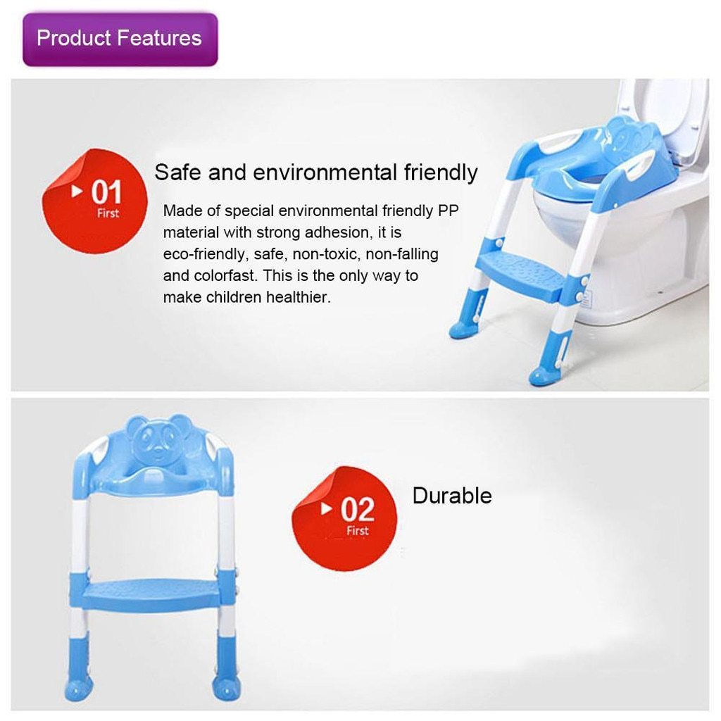 Toddler Potty Training Seat – Non-Slip Baby Toilet Trainer