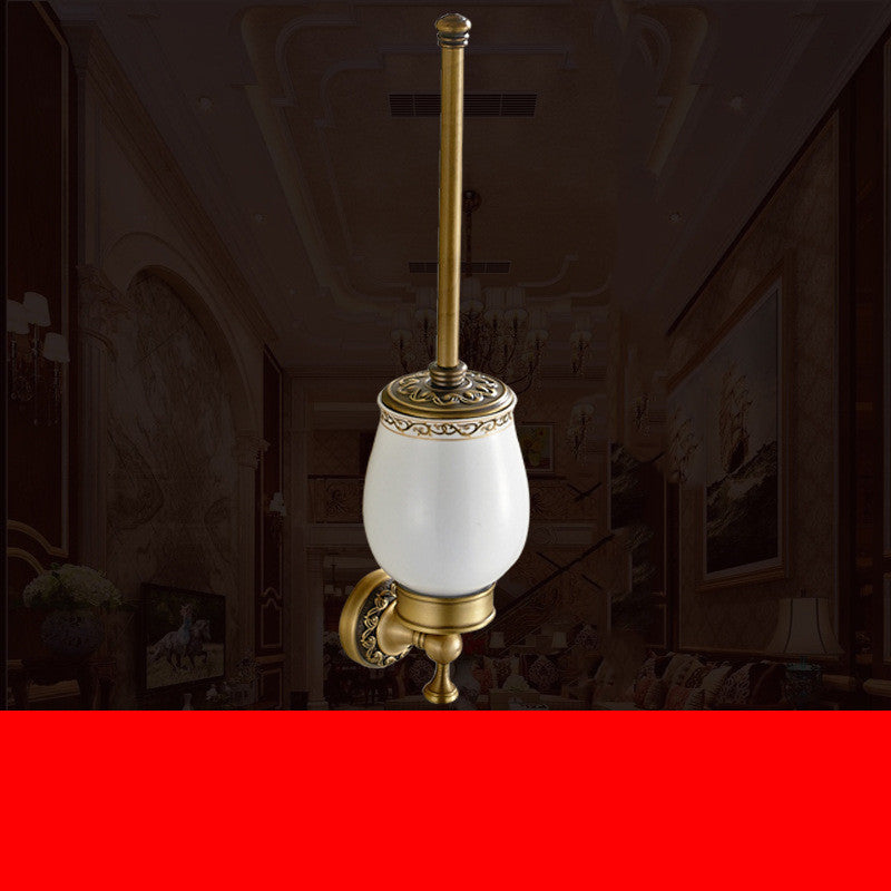 Brushed Copper Bathroom Hardware Set – Antique Brass Finish Metal Kit with Durable Surface Treatment