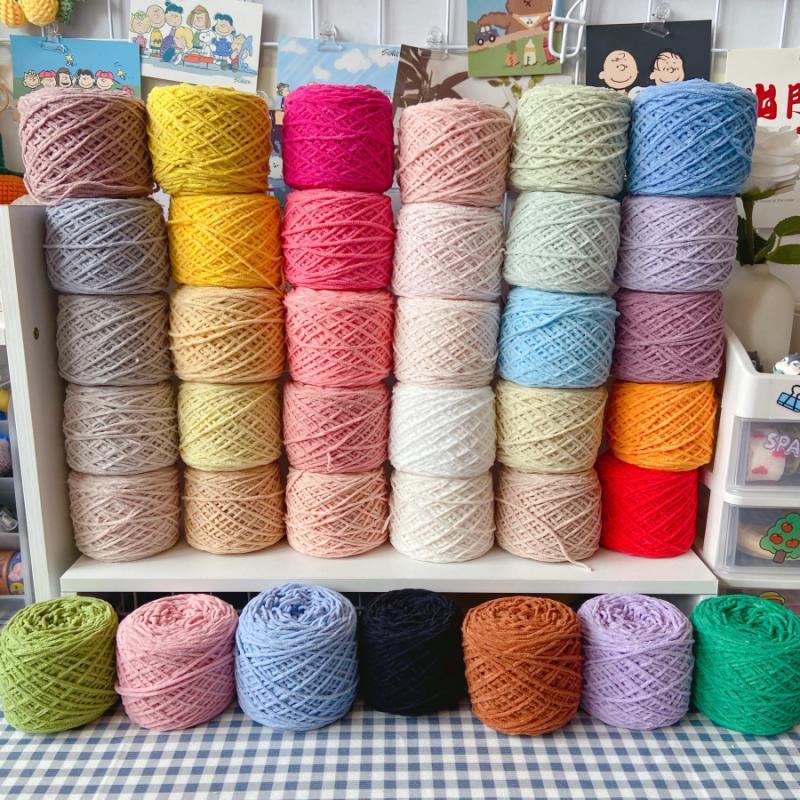 Matte Small Velvet Ice Bar Doll Thread – Mini Woven Wool for Crafts