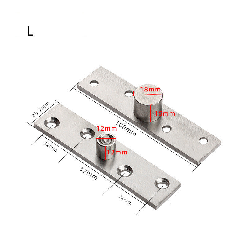 Stainless Steel 360 Degree Hinge Wooden Door Upper And Lower Hinge Locator