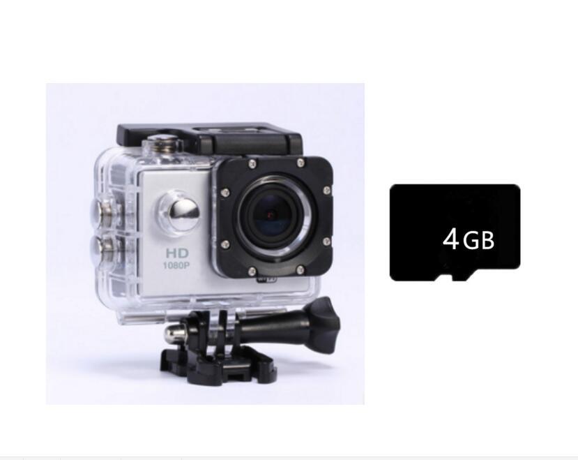 1080P Waterproof Action Camera – HD Sports DV with Accessories