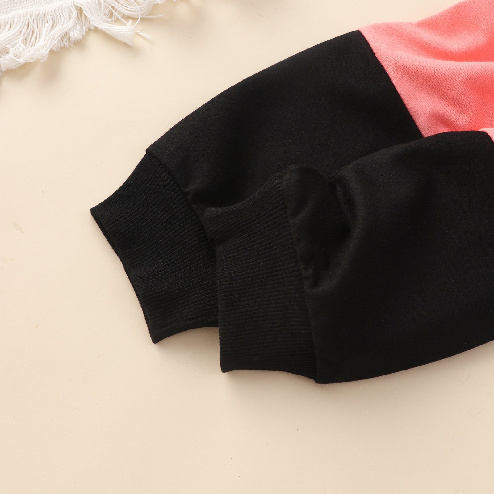 Children's Clothing Spring And Autumn New European And American Girls Color Matching Casual Sports Suit Pants