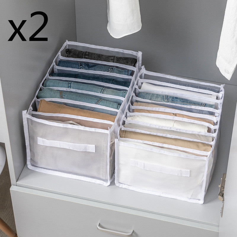 Clothes Storage Box Drawer Divider Bag Mesh