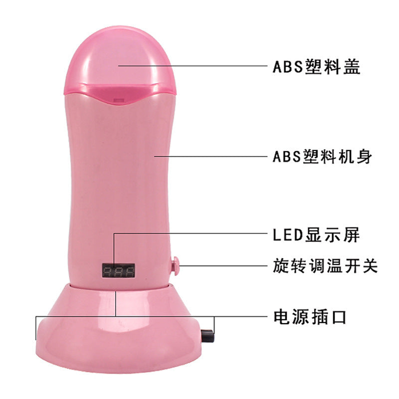 Small Pink Mini Wax Heater – Quick Double Hot Wax Depilator Machine