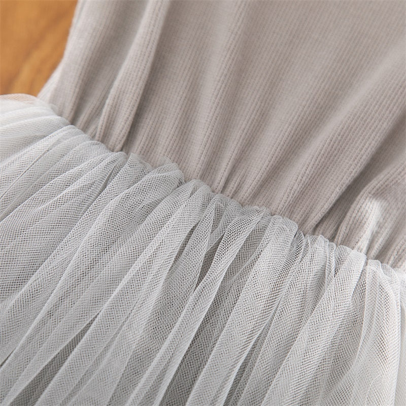 Girls Lace Gown Delicate Regular Fit for Kids Ages 3 to 8
