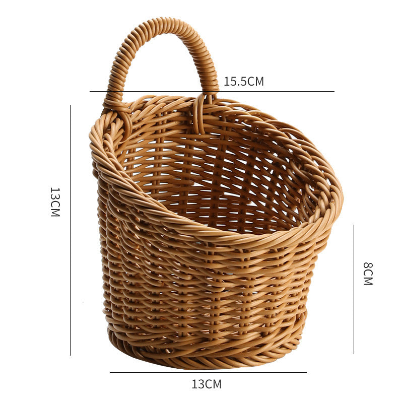 Bathroom Storage Basket for Toilet – Organizer for TP, Wipes & Toiletries