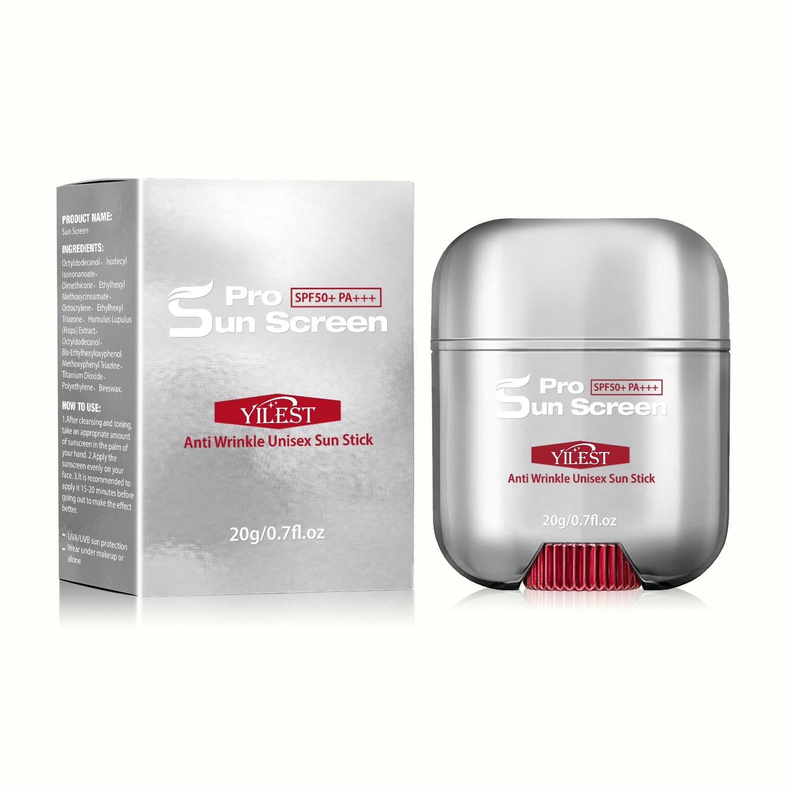 Ceramic Jar Antisun SPF50 Body Repair Solid Cream For All