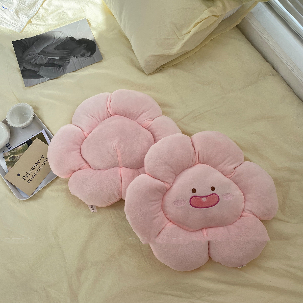 Girl Heart Flower Butt Cushion Bench Seat